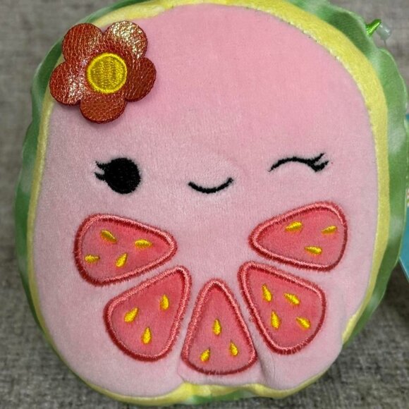 Original Squishmallows **LENA the GUAVA FRUIT 5" MINI PLUSH** New W/Tag - Picture 2 of 7